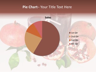 Meal Pomegranate Delicacy PowerPoint Template