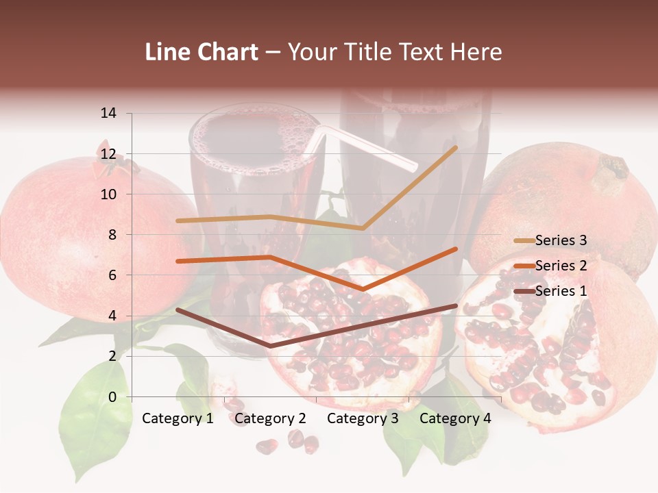 Meal Pomegranate Delicacy PowerPoint Template