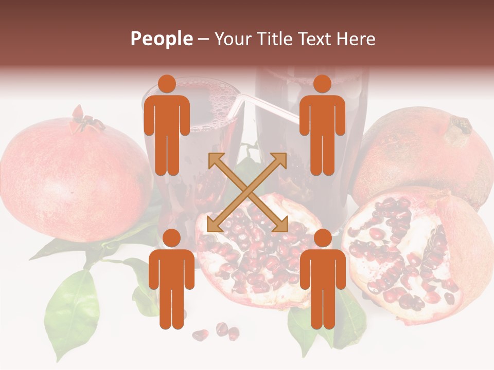 Meal Pomegranate Delicacy PowerPoint Template
