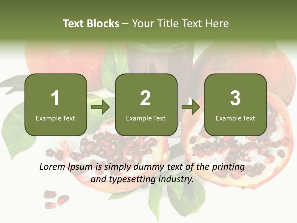 Juice Meal Agriculture PowerPoint Template