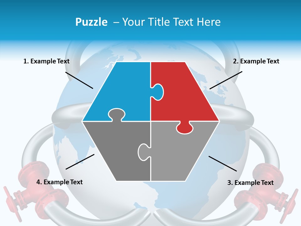 Valve Illustration Industrial PowerPoint Template
