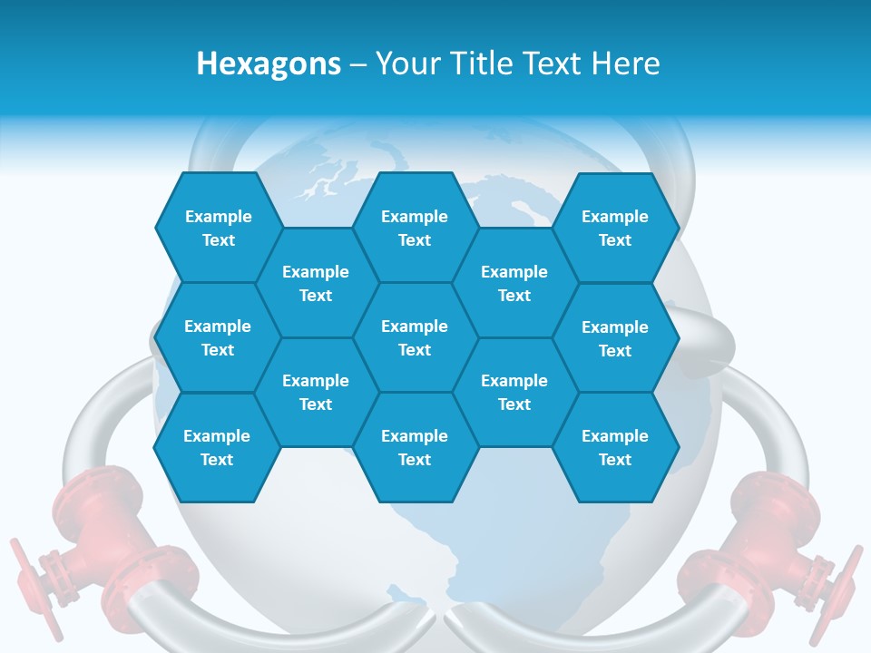 Valve Illustration Industrial PowerPoint Template