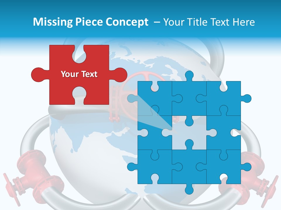 Valve Illustration Industrial PowerPoint Template