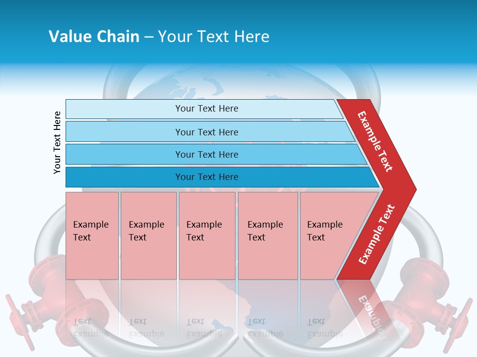 Valve Illustration Industrial PowerPoint Template