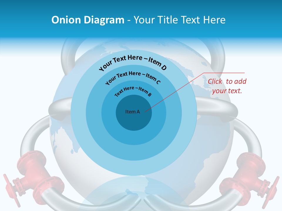 Valve Illustration Industrial PowerPoint Template