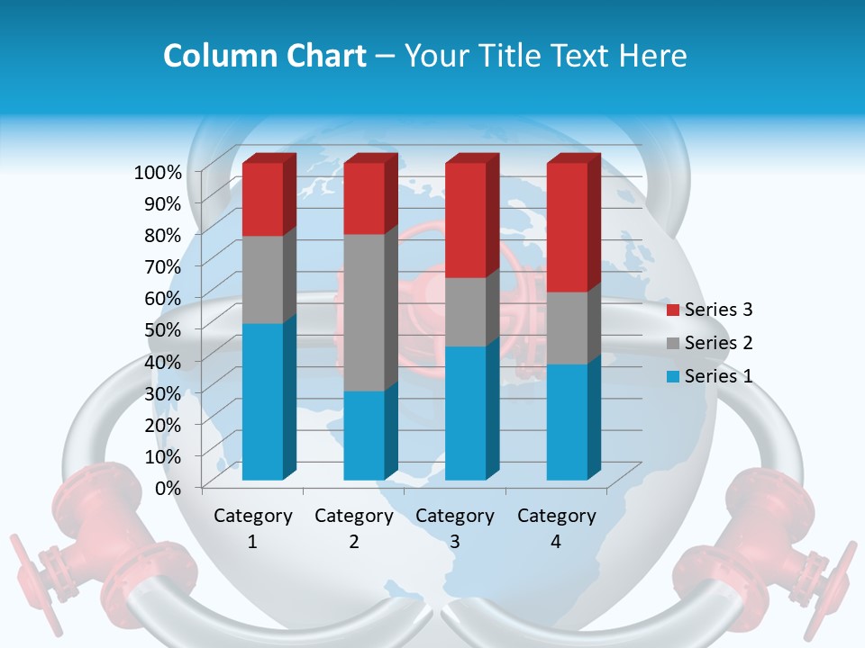 Valve Illustration Industrial PowerPoint Template