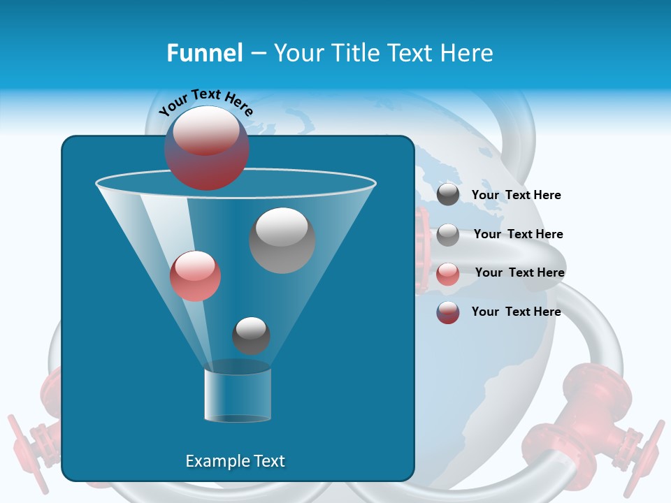 Valve Illustration Industrial PowerPoint Template