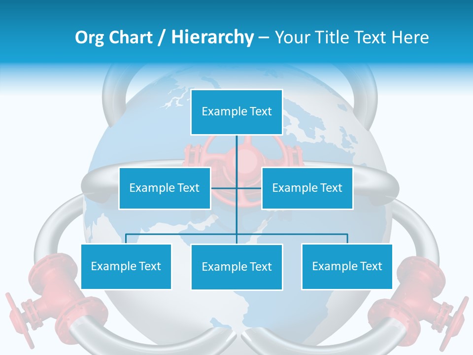 Valve Illustration Industrial PowerPoint Template