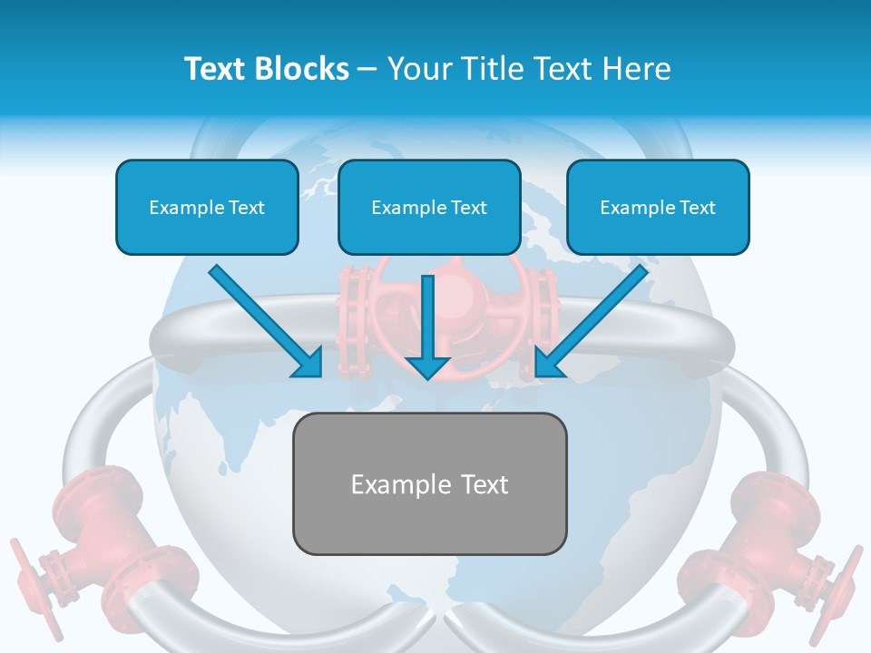 Valve Illustration Industrial PowerPoint Template