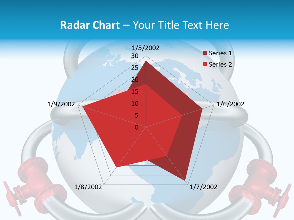 Valve Illustration Industrial PowerPoint Template