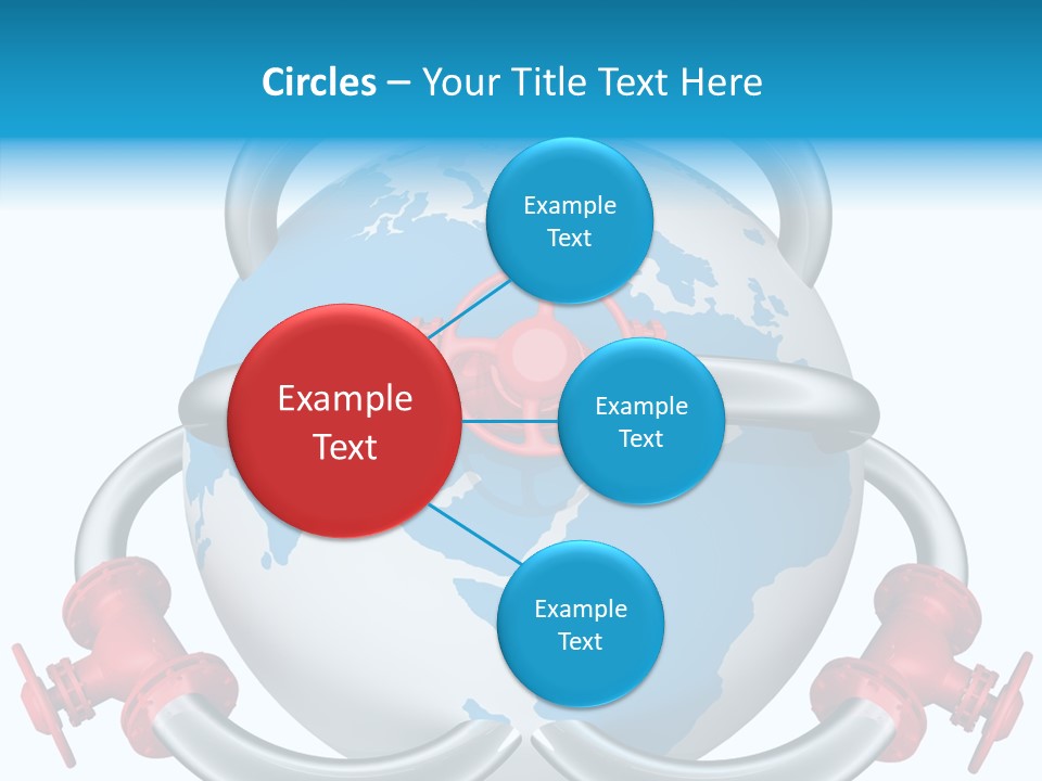 Valve Illustration Industrial PowerPoint Template