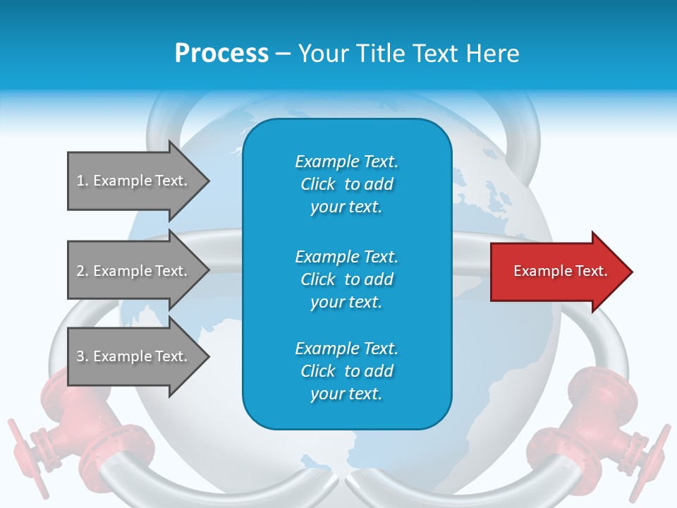Valve Illustration Industrial PowerPoint Template