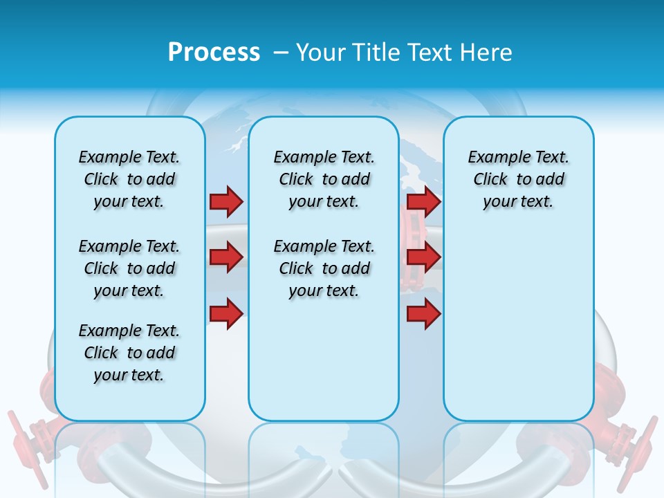 Valve Illustration Industrial PowerPoint Template