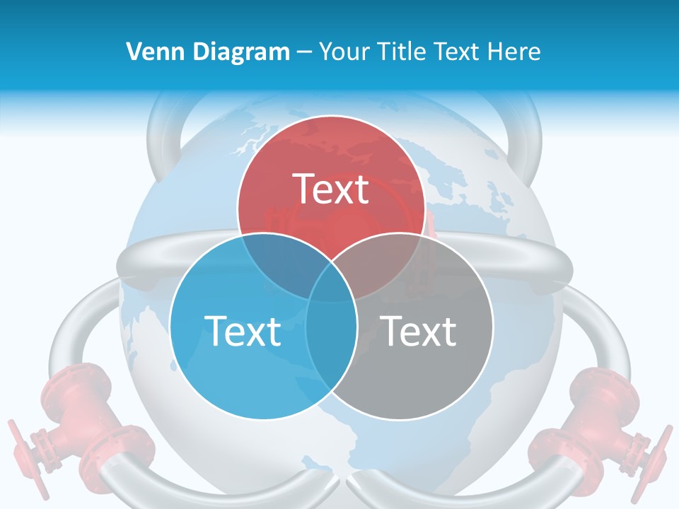 Valve Illustration Industrial PowerPoint Template