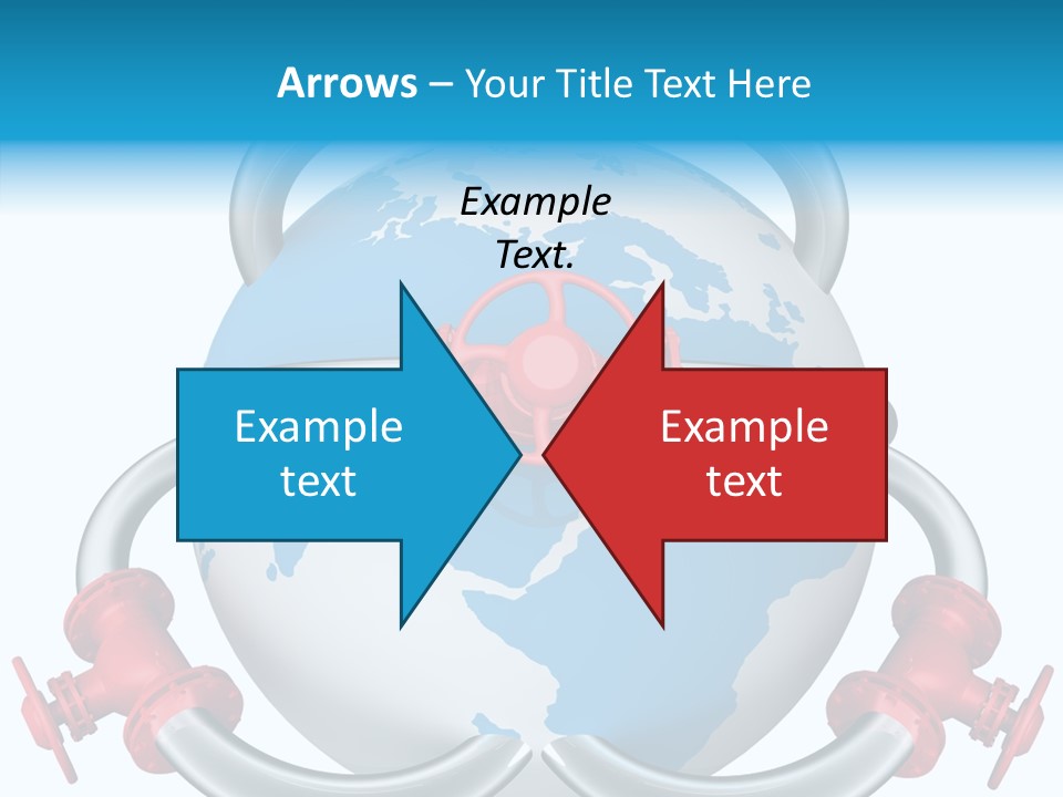 Valve Illustration Industrial PowerPoint Template