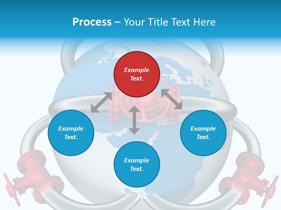 Valve Illustration Industrial PowerPoint Template
