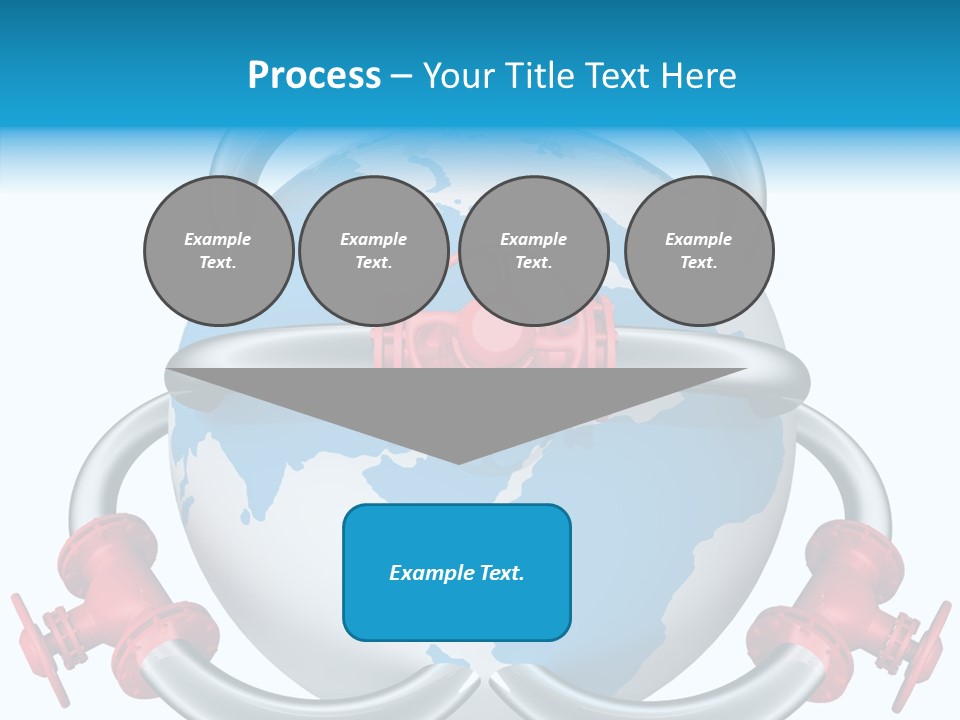 Valve Illustration Industrial PowerPoint Template