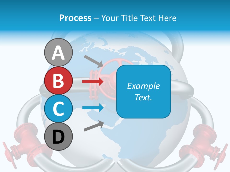 Valve Illustration Industrial PowerPoint Template