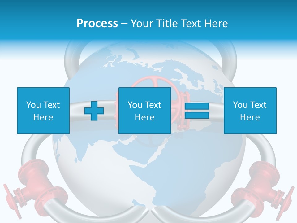 Valve Illustration Industrial PowerPoint Template