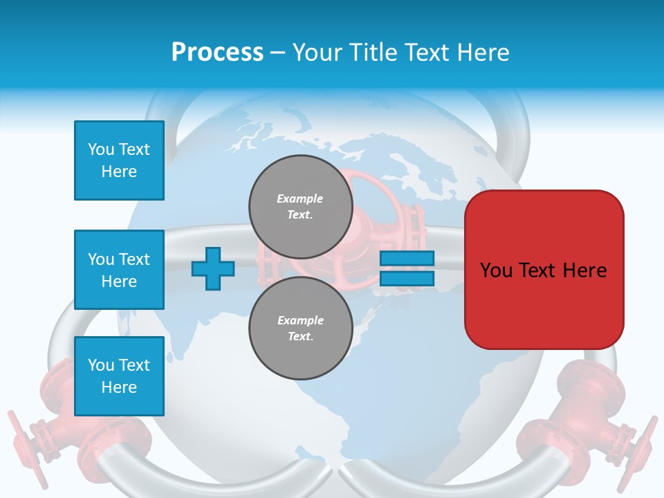 Valve Illustration Industrial PowerPoint Template