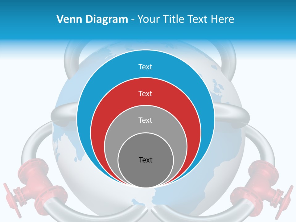 Valve Illustration Industrial PowerPoint Template