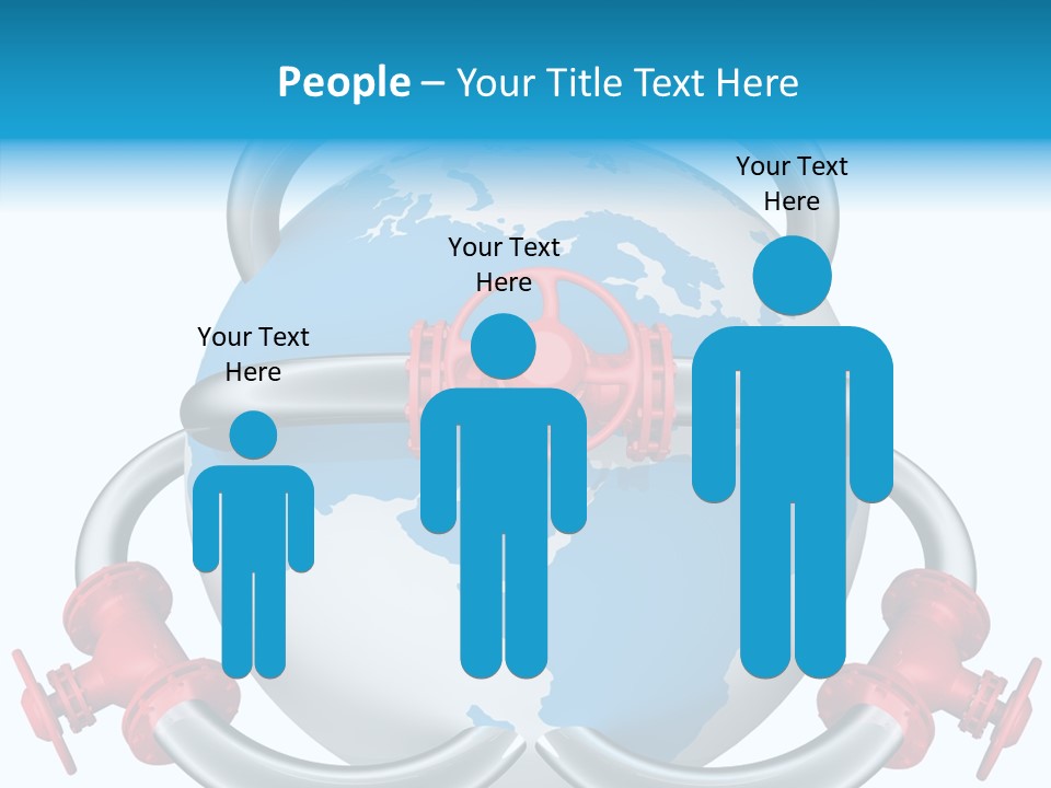 Valve Illustration Industrial PowerPoint Template