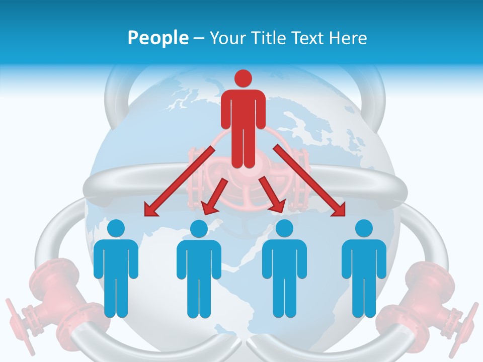 Valve Illustration Industrial PowerPoint Template