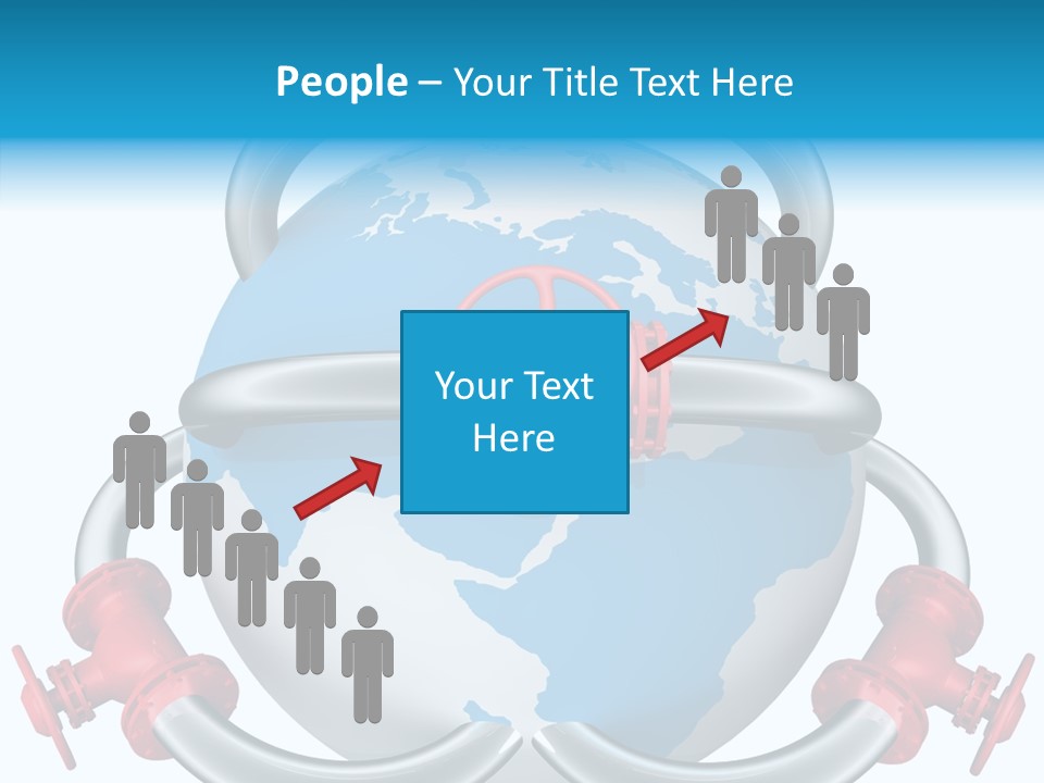 Valve Illustration Industrial PowerPoint Template