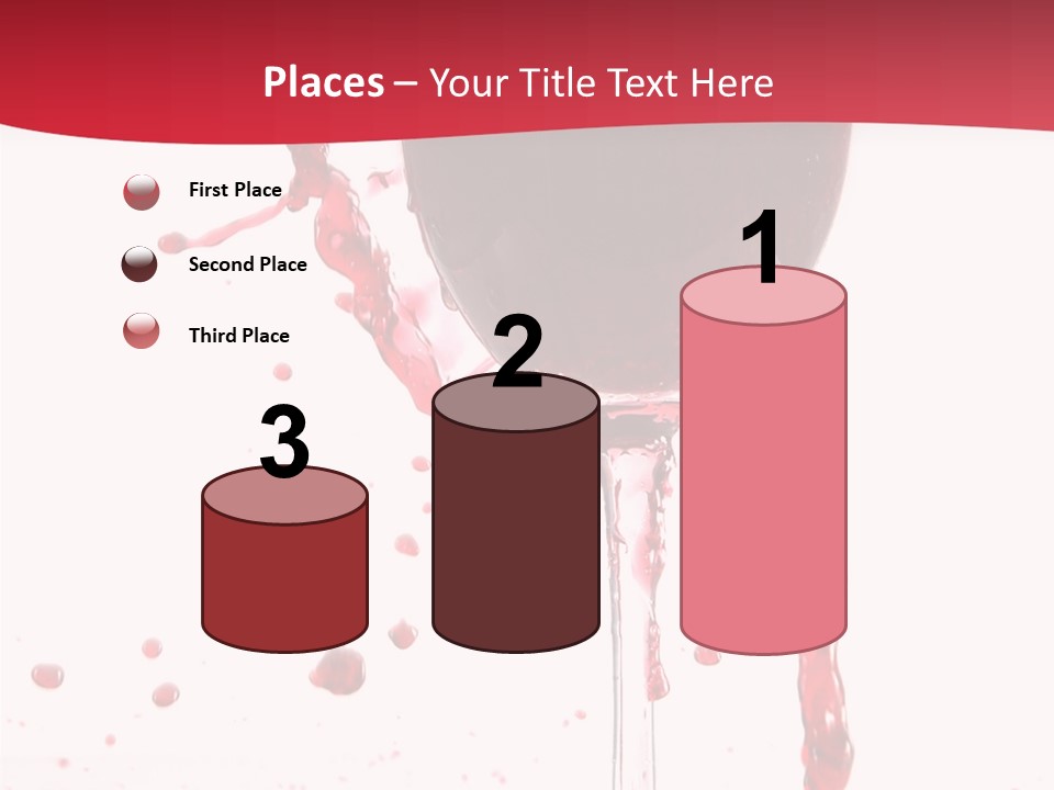 Alcohol Juice Swirl PowerPoint Template