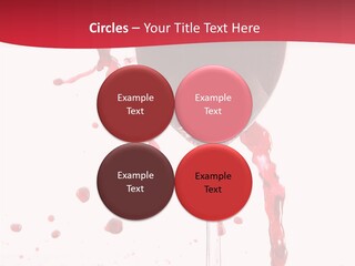Alcohol Juice Swirl PowerPoint Template