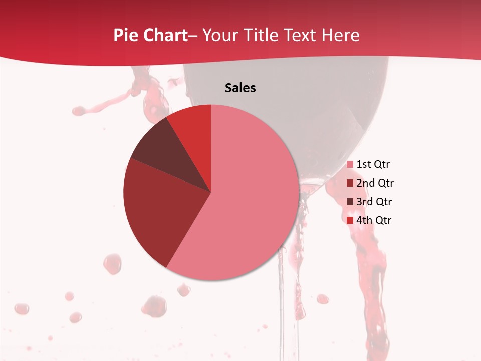 Alcohol Juice Swirl PowerPoint Template