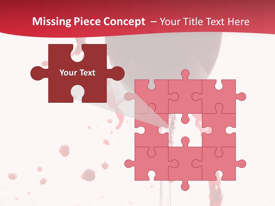 Alcohol Juice Swirl PowerPoint Template