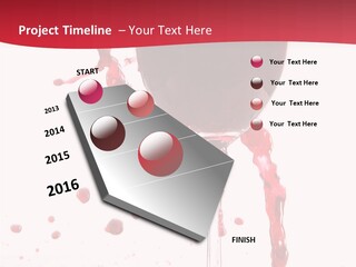 Alcohol Juice Swirl PowerPoint Template