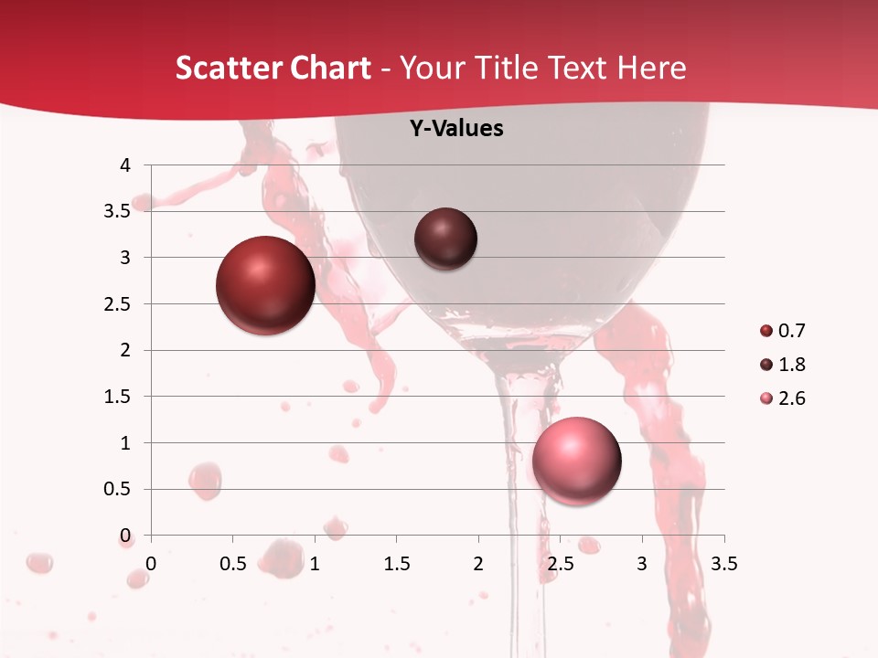 Alcohol Juice Swirl PowerPoint Template