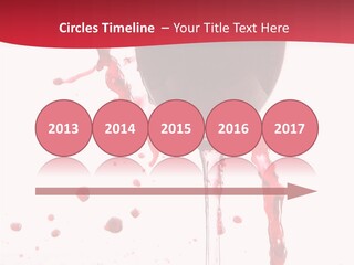 Alcohol Juice Swirl PowerPoint Template