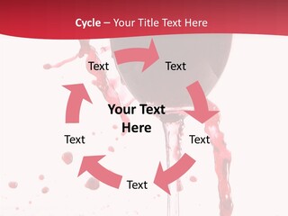 Alcohol Juice Swirl PowerPoint Template