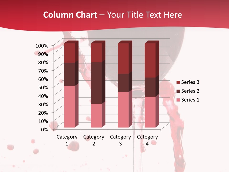 Alcohol Juice Swirl PowerPoint Template