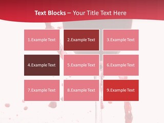 Alcohol Juice Swirl PowerPoint Template