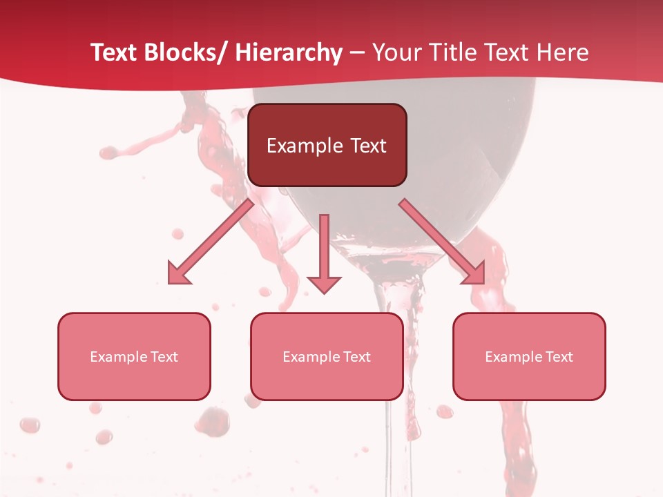 Alcohol Juice Swirl PowerPoint Template
