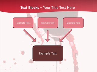 Alcohol Juice Swirl PowerPoint Template