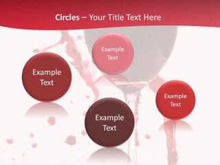 Alcohol Juice Swirl PowerPoint Template