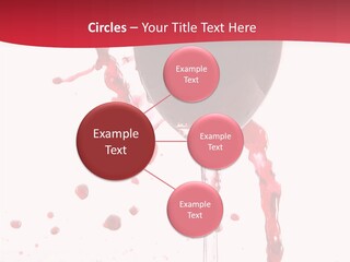 Alcohol Juice Swirl PowerPoint Template