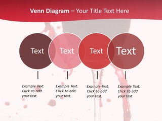 Alcohol Juice Swirl PowerPoint Template