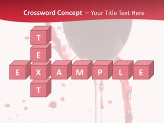 Alcohol Juice Swirl PowerPoint Template