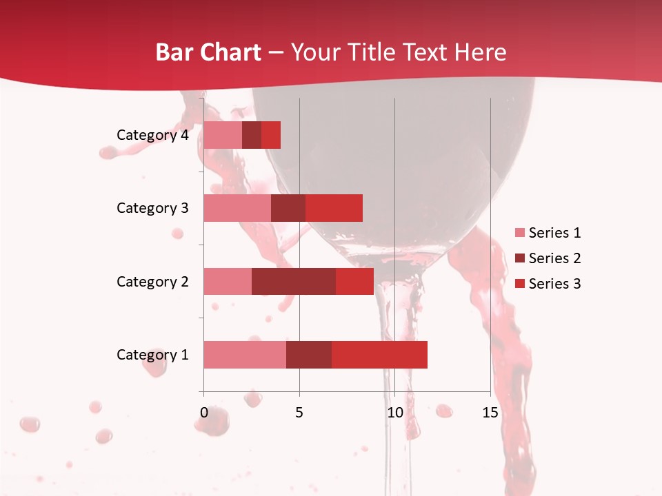 Alcohol Juice Swirl PowerPoint Template