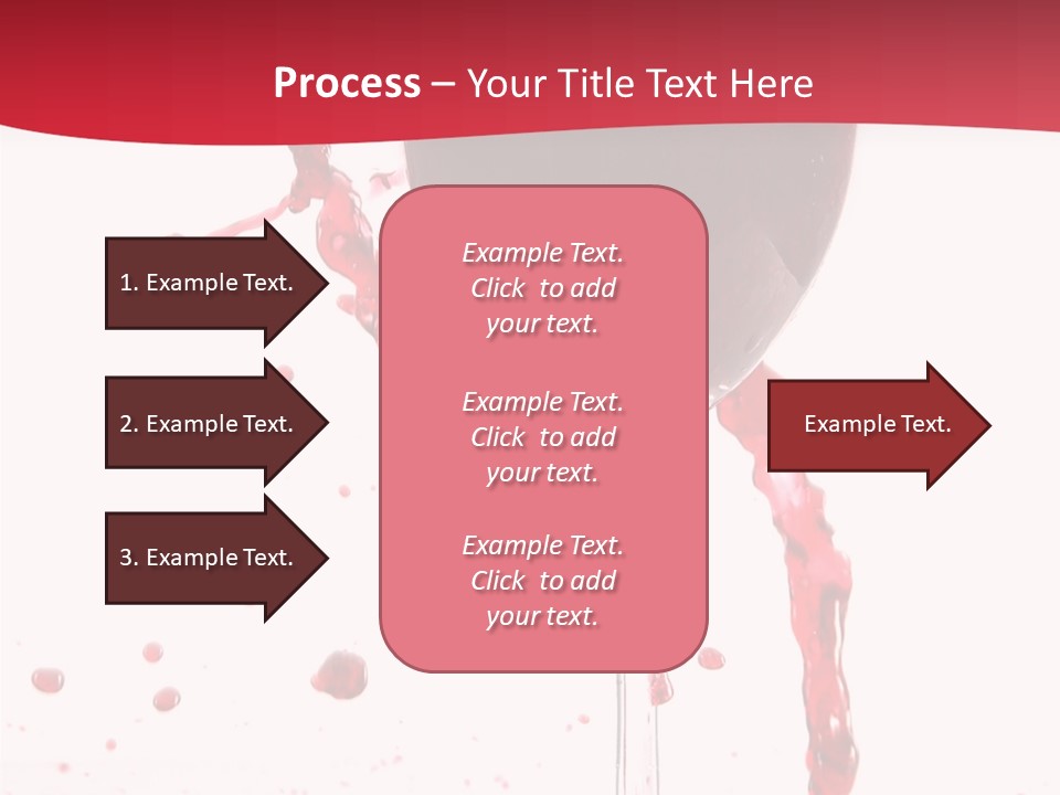 Alcohol Juice Swirl PowerPoint Template
