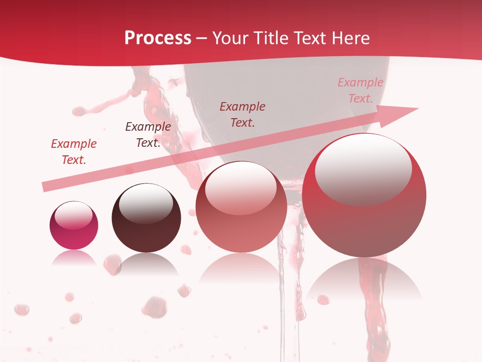 Alcohol Juice Swirl PowerPoint Template