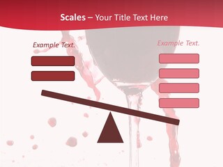 Alcohol Juice Swirl PowerPoint Template