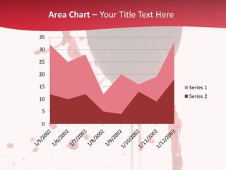 Alcohol Juice Swirl PowerPoint Template