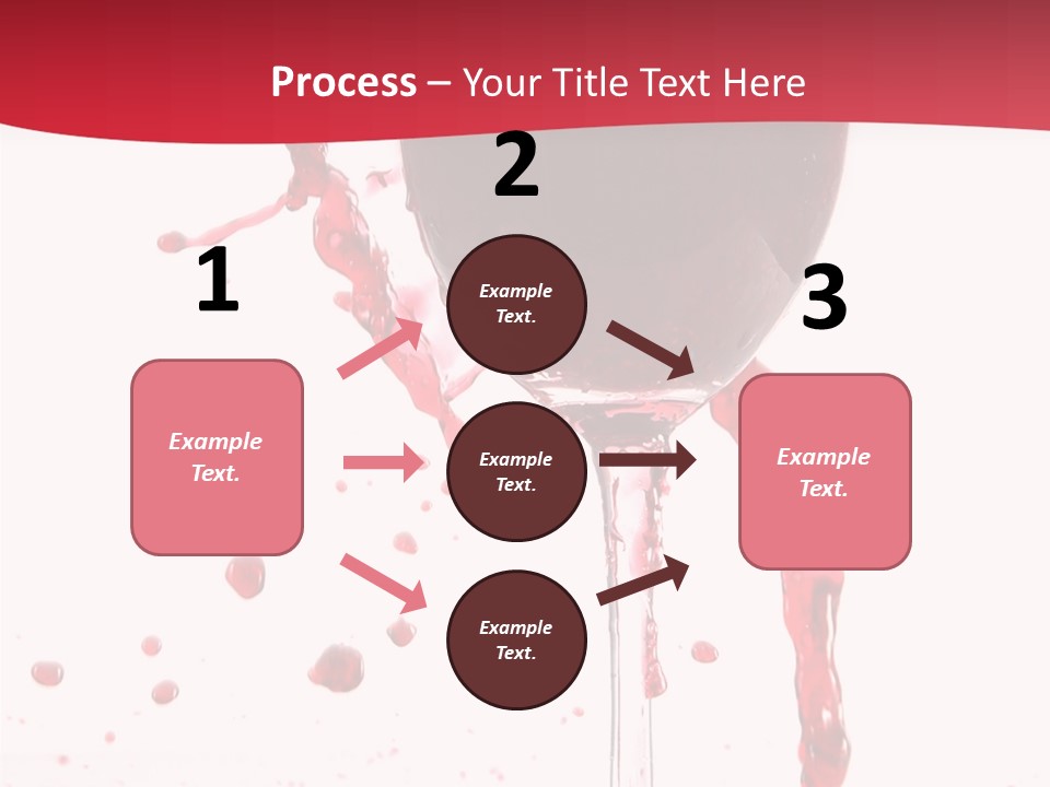 Alcohol Juice Swirl PowerPoint Template